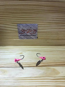 1/16oz Under Spin Jig Head PINK